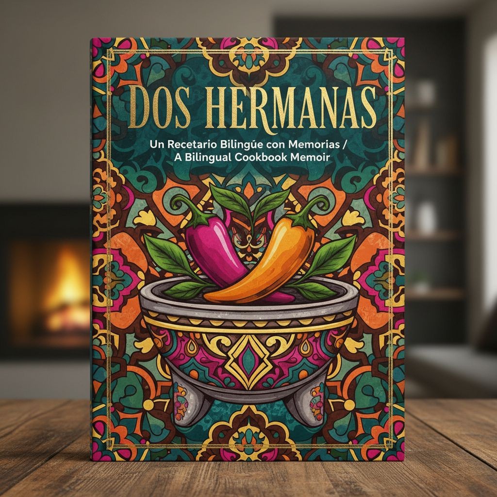 Dos Hermanas - Cocina Bilingüe (Book Cover)